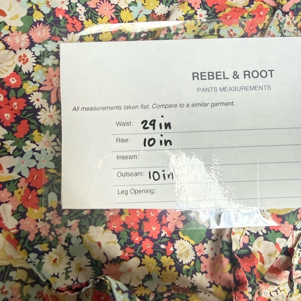J.Crew Floral Pull-On PJ Shorts β Elastic Waist, Lightweight Cotton (Size S) - Picture 4 of 6